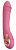 Розовый тонкий вибратор для точки G Slim G-Spot Rose - 21,4 см. от Orion