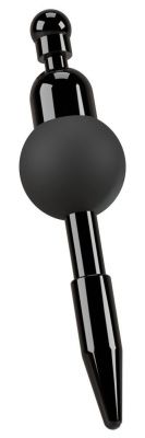 Черный уретральный вибростимулятор Vibrating Penis Plug от Orion
