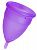Фиолетовая менструальная чаша Lila L от Eromantica