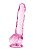 Розовый фаллоимитатор 8 Inch Crystalline Dildo - 19,5 см. от Blush Novelties