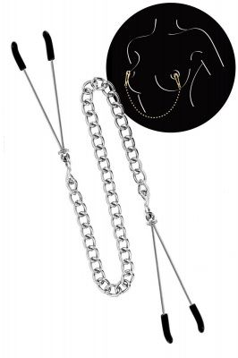 Регулируемые зажимы для сосков Sweet Caress Nipple Chain от Sweet Caress