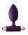 Фиолетовая анальная вибропробка New Edition Perfection - 11,1 см. от Lola toys