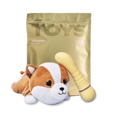 Желтый вибратор G-точки Shibae Toys - 17,5 см. от Friday Bae