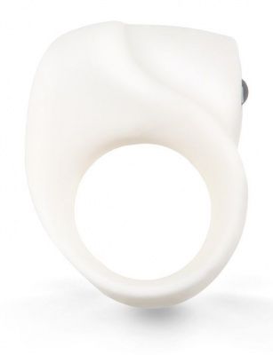 Белое кольцо на член с вибрацией от Brazzers