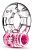 Розовое эрекционное виброкольцо Arouser Vibrating C-Ring от Blush Novelties