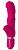 Ярко-розовый вибратор 10-SPEED PINK PERFECTION - 22 см. от Dream Toys