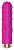 Ярко-розовая рельефная вибропуля Je Taime Silky Touch Vibrator - 9,4 см. от So divine