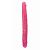 Розовый двухголовый гнущийся фаллоимитатор - 37,4 см. от Baile