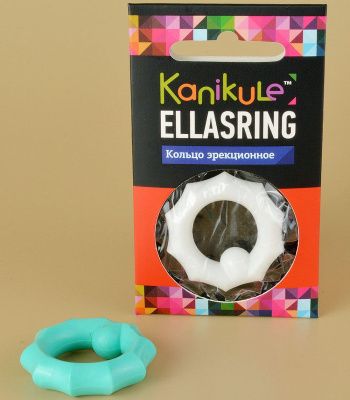 Цветное фигурное эрекционное кольцо Love Ring от Sitabella