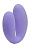 Фиолетовый вибромассажер для пар U Smile от Howells