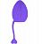 Фиолетовое перезаряжаемое виброяичко iEGG-2 от Dibe