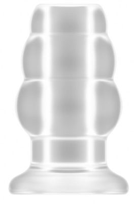 Прозрачная анальная пробка с тоннелем №51 Large Hollow Tunnel Butt Plug 5 Inch - 12,7 см. от Shots Media BV