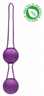 Фиолетовые вагинальные шарики Geisha со шнурком от Shots Media BV