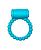 Голубое эрекционное кольцо Rings Drums от Lola toys