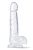 Прозрачный фаллоимитатор-реалистик Quartz - 19 см. от Blush Novelties