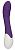 Фиолетовый вибратор Frenzy с функцией нагрева - 20,8 см. от Shots Media BV