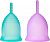 Набор менструальных чаш Clarity Cup (размеры S и L) от Bradex