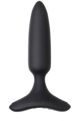 Черная анальная вибропробка HUSH 2 Size XS - 12,1 см. от Lovense