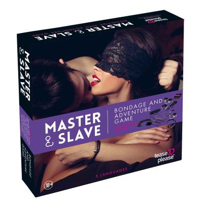 БДСМ-набор Master Slave Bondage And Adventure Game от Tease&Please