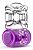 Фиолетовое эрекционное виброкольцо One Night Stand Vibrating C-Ring от Blush Novelties