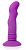 Фиолетовый вибромассажер Cosmo на присоске - 12 см. от Bior toys