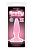 Розовая, светящаяся в темноте анальная пробка Firefly Pleasure Plug Mini Pink - 8,1 см. от NS Novelties