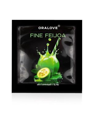 Саше съедобной оральной смазки OraLove с ароматом фейхоа - 3 гр. от Биоритм