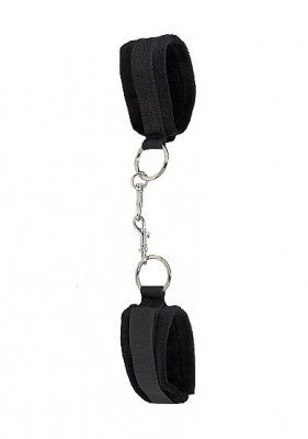 Черные наручники Velcro Cuffs от Shots Media BV