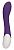 Фиолетовый вибратор G Spice с функцией нагрева - 20,8 см. от Shots Media BV