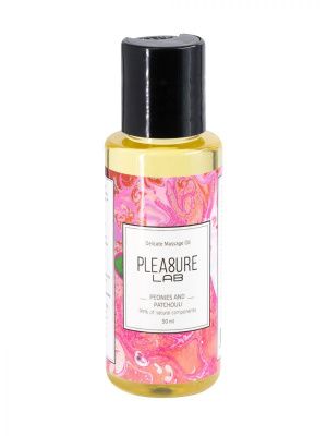 Массажное масло Pleasure Lab Delicate с ароматом пиона и пачули - 50 мл. от Pleasure Lab