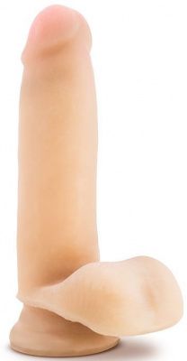 Телесный фаллоимитатор 7 inch Sensa Feel Dildo - 17,8 см. от Blush Novelties