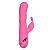 Розовый вибратор-кролик с волновым движением ствола Santa Barbara Surfer - 24 см. от California Exotic Novelties