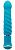 Голубой спиралевидный вибратор ECSTASY Charismatic Vibe - 20,7 см. от Howells