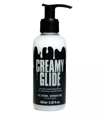 Лубрикант на водной основе Creamy Glide с консистенцией спермы - 150 мл. от Strap-on-me