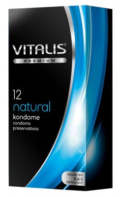 Классические презервативы VITALIS PREMIUM natural - 12 шт. от R&S GmbH