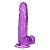 Фиолетовый фаллоимитатор Size Queen 6  - 20,25 см. от California Exotic Novelties