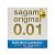 Увлажнённый презерватив Sagami Original 0.01 Extra Lub - 1 шт. от Sagami
