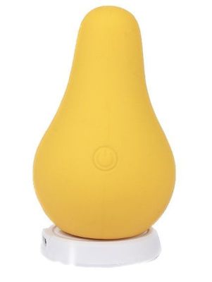 Желтый перезаряжаемый вибратор Juicy Pear - 8,2 см. от CNT