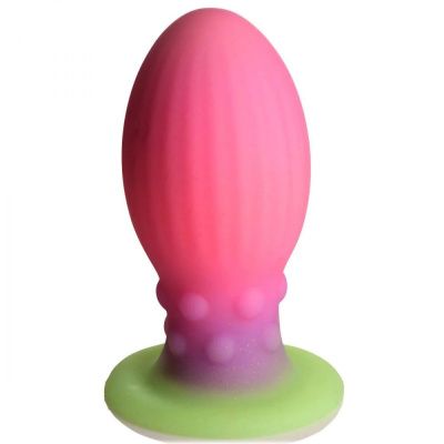 Розовая пробка-яйцо XL Xeno Egg - 17,6 см. от XR Brands