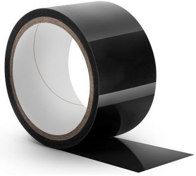 Черная липкая лента для бондажа Bondage Tape - 18,3 м. от Blush Novelties
