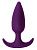 Фиолетовая пробка со смещенным центром тяжести Delight - 10,5 см. от Lola Games