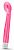 Розовый вибратор G Slim Rechargeable - 18 см.  от Blush Novelties