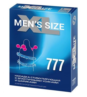Стимулирующая насадка на пенис MEN SIZE 777 от Sitabella