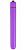Фиолетовая удлиненная вибропуля - 13 см. от Главсексмаг