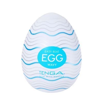 Мастурбатор-яйцо Tenga Egg Wavy от Tenga